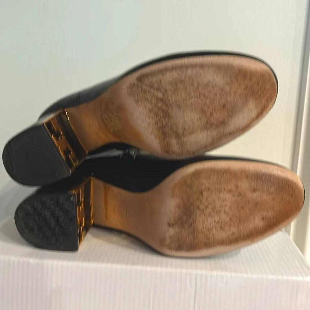 Tory Burch Woman’s Gigi Black Leather Boots - Picture 15 of 15